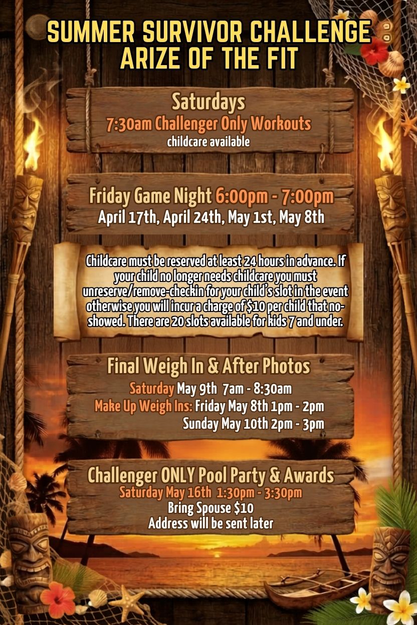 Challenge Details and Key Dates