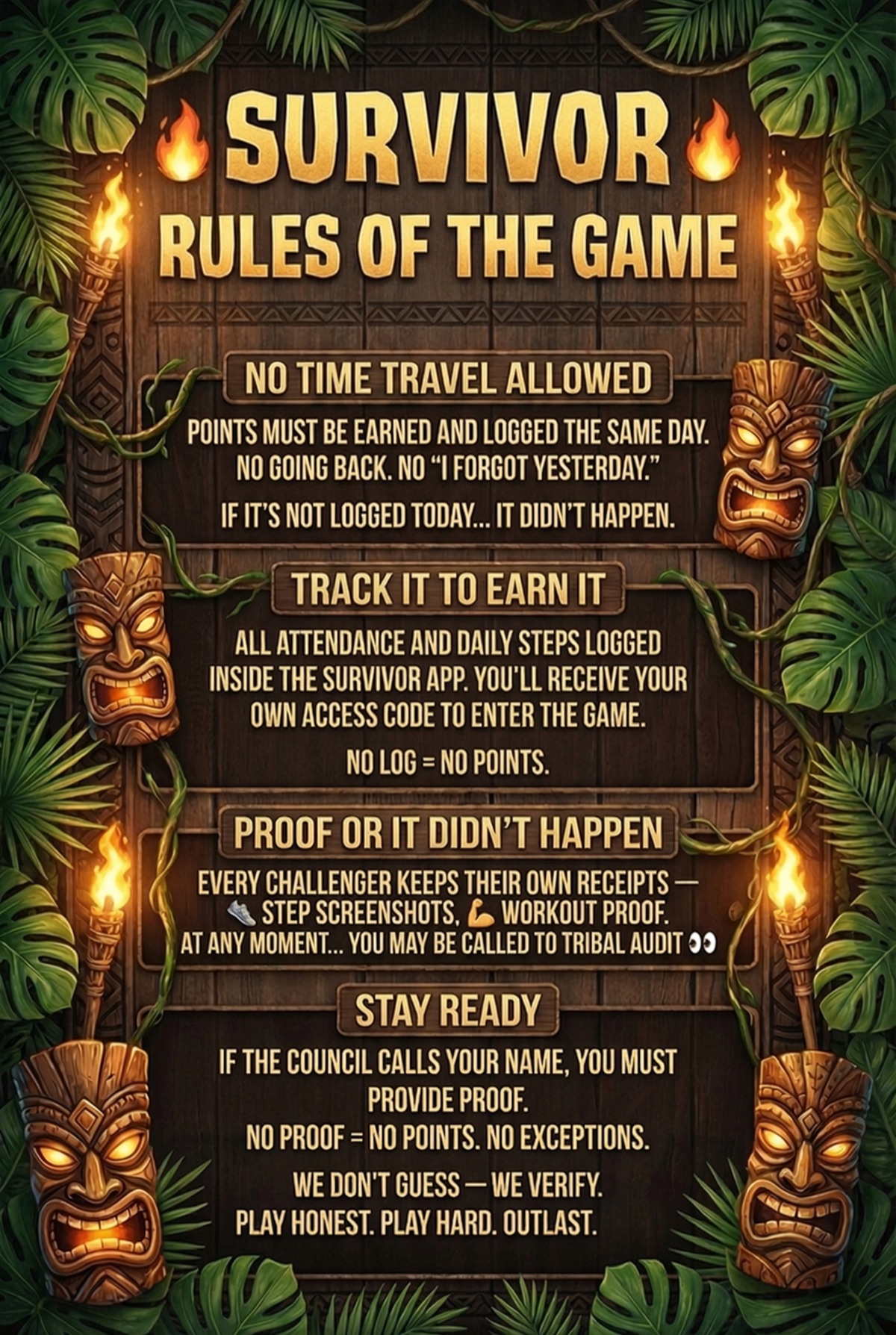 Survivor Rules