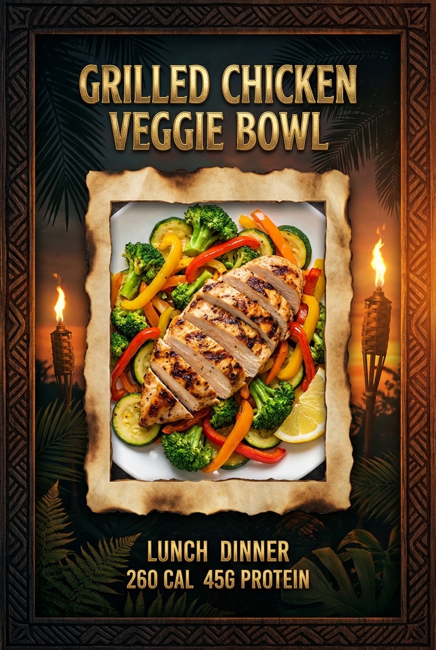 Chicken Bowl Recipe Cover