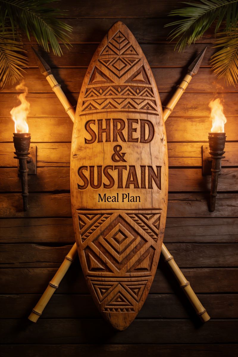 Shred & Sustain Meal Plan Cover