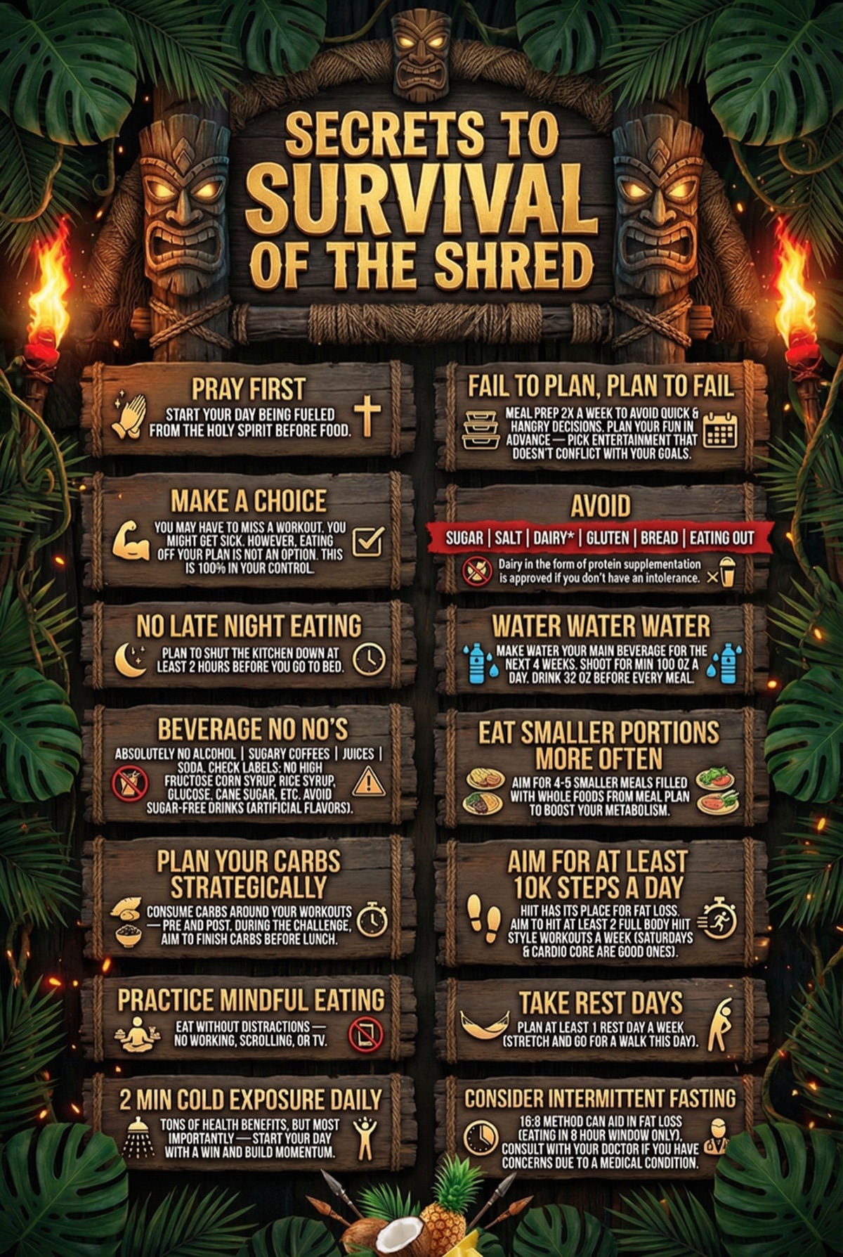 Secrets to Survival of the Shred